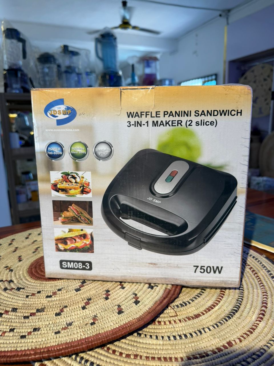 Waffle Panini Sandwish